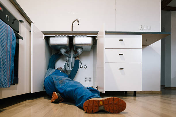 Professional Plumbing technician working in Everett, PA